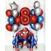 Μπαλόνια Spiderman Airwlaker με σύνθεση γενεθλίων